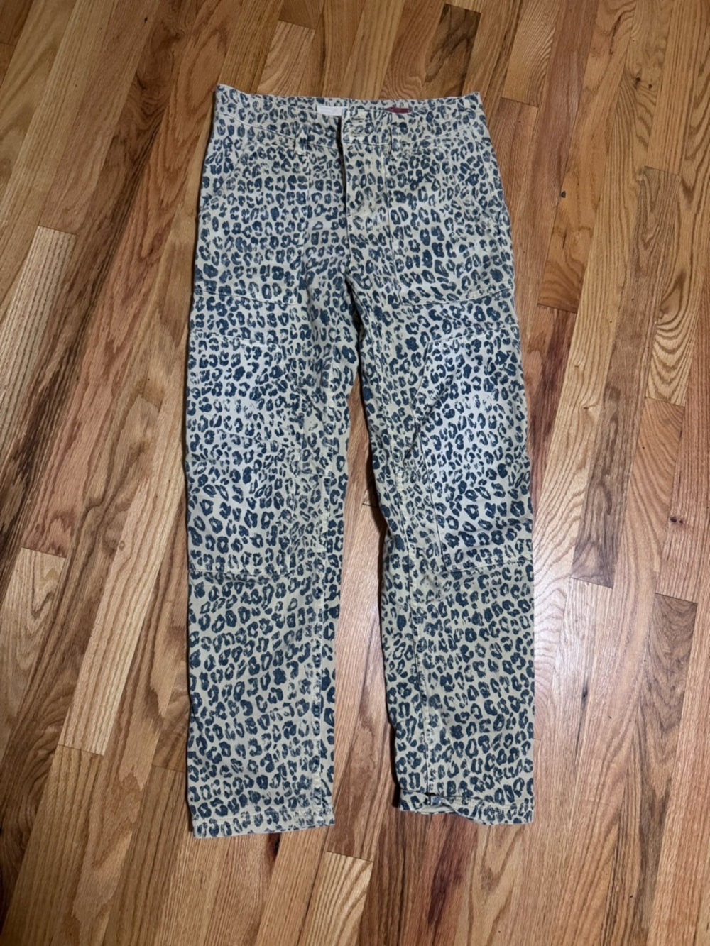 Anthropologie Pilcro leopard print jeans in the wanderer - Picture 1 of 6